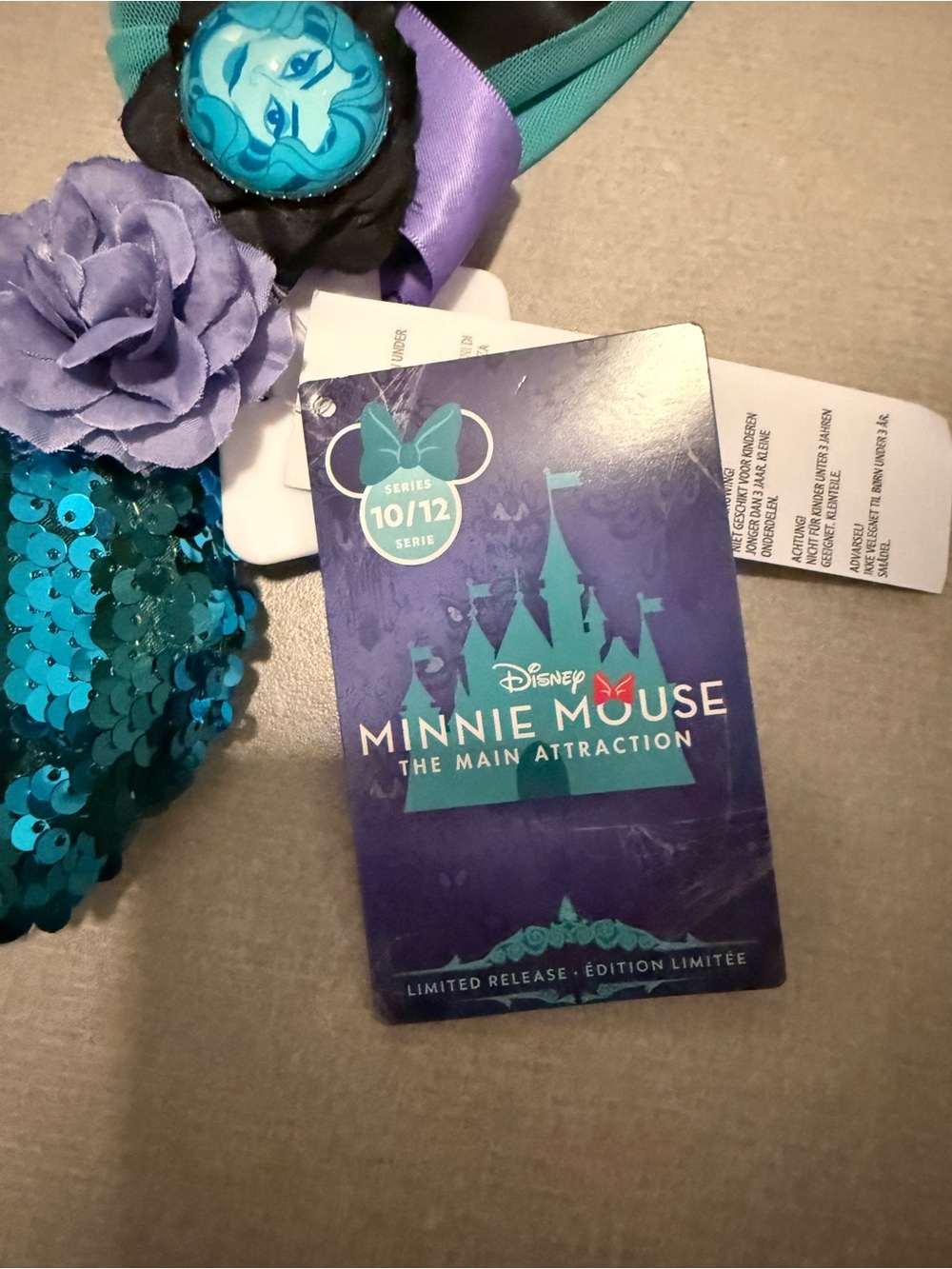 Main Attraction Series Disney Minnie Mouse Haunted Mansion Ears. - Picture 4 of 4